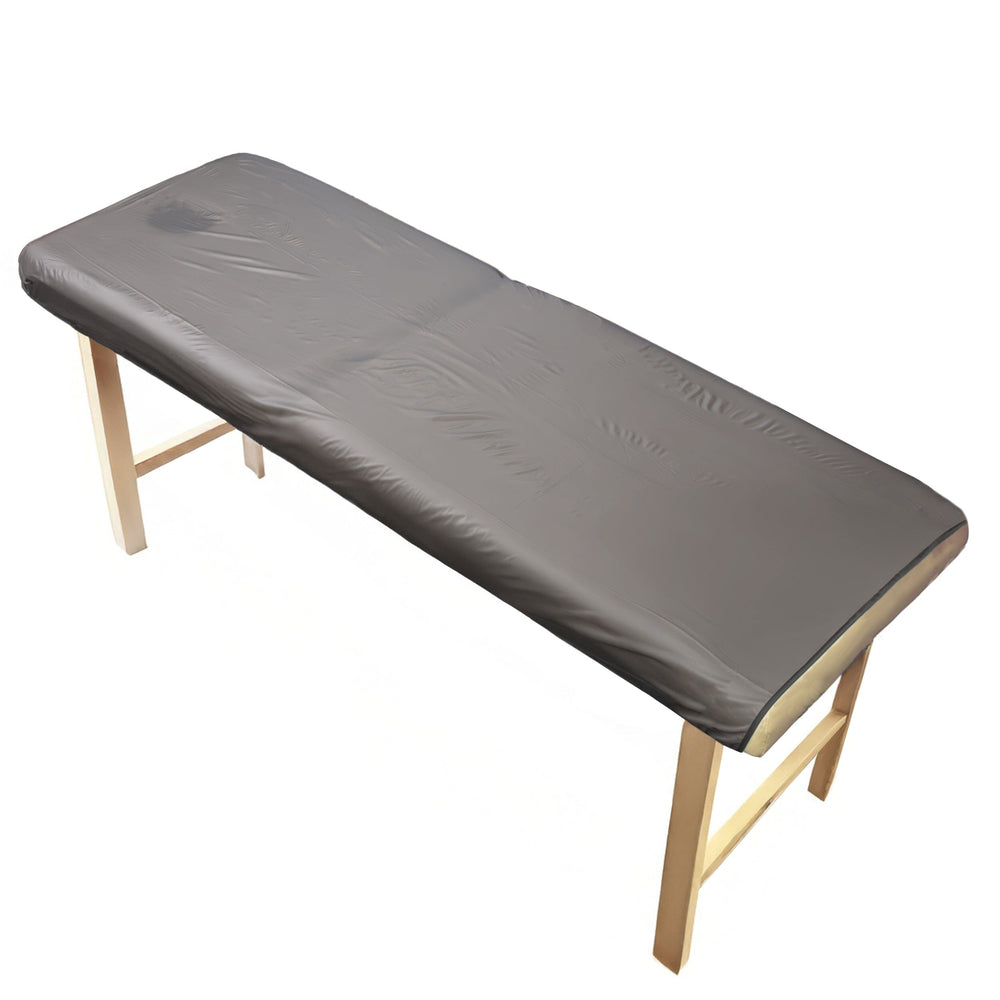 Black PVC Massage table cover