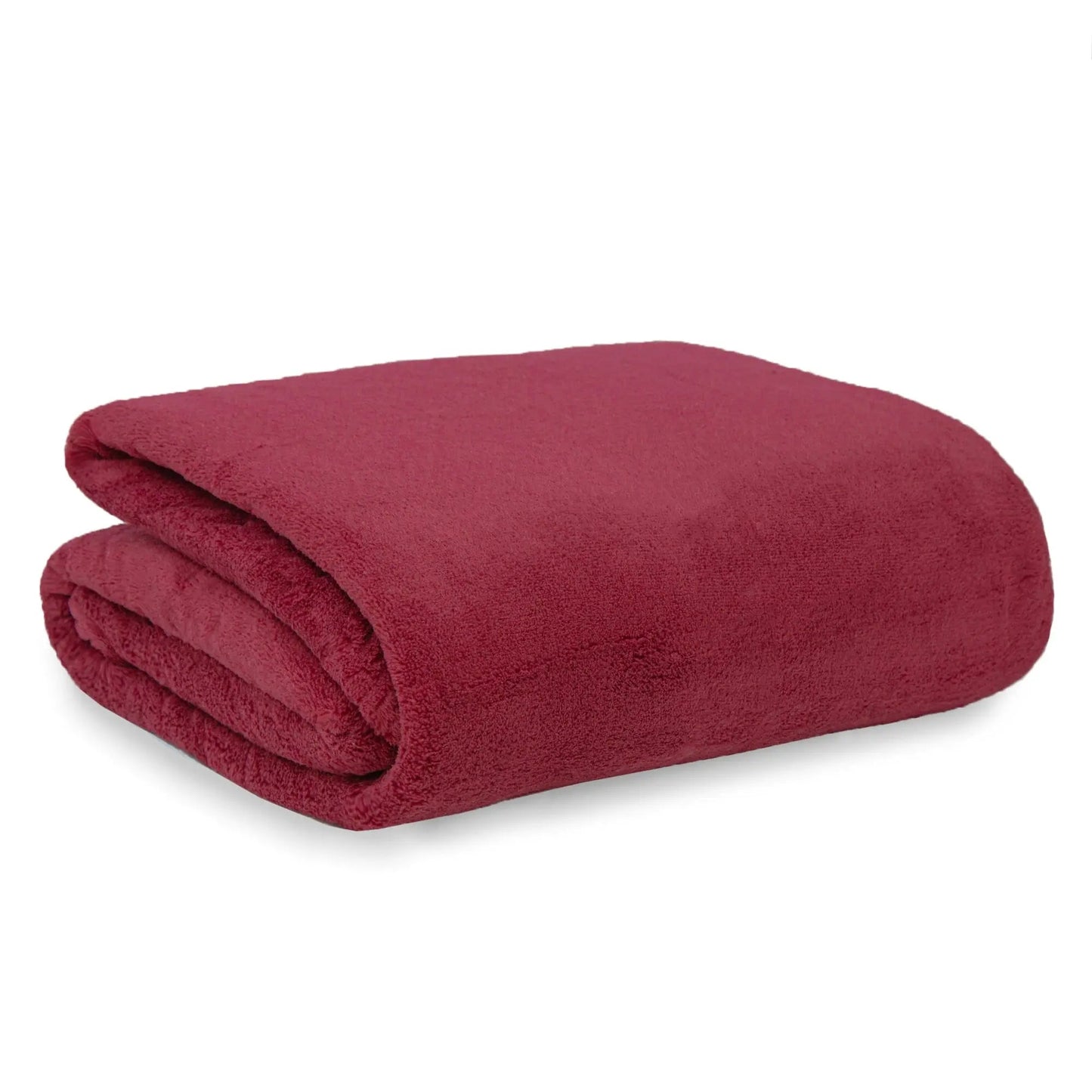 Snuggle Touch Microfibre Fleece Throw - Duncan Stewart 1978 Merlot Duncan Stewart 1978