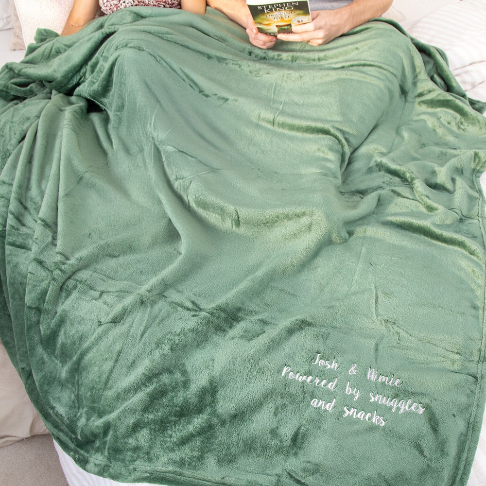 So Soft Snuggle Throw Forest