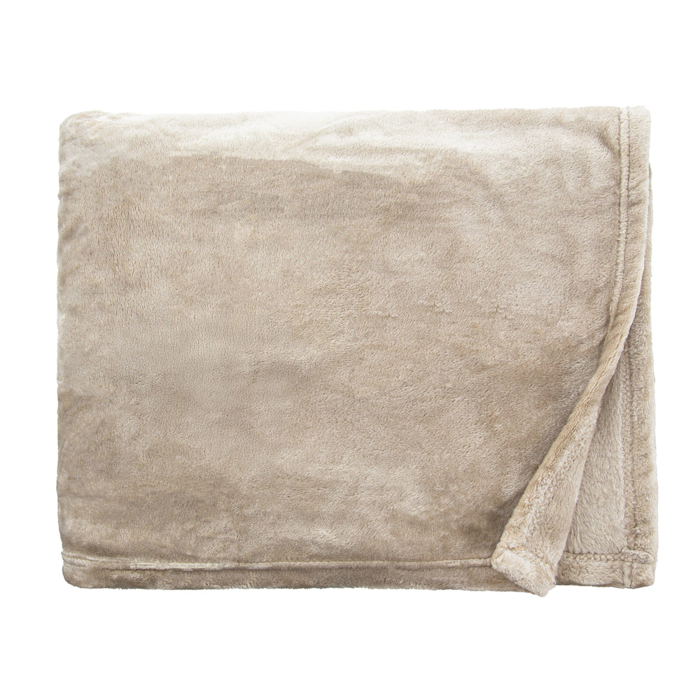 So Soft Snuggle Throw natural