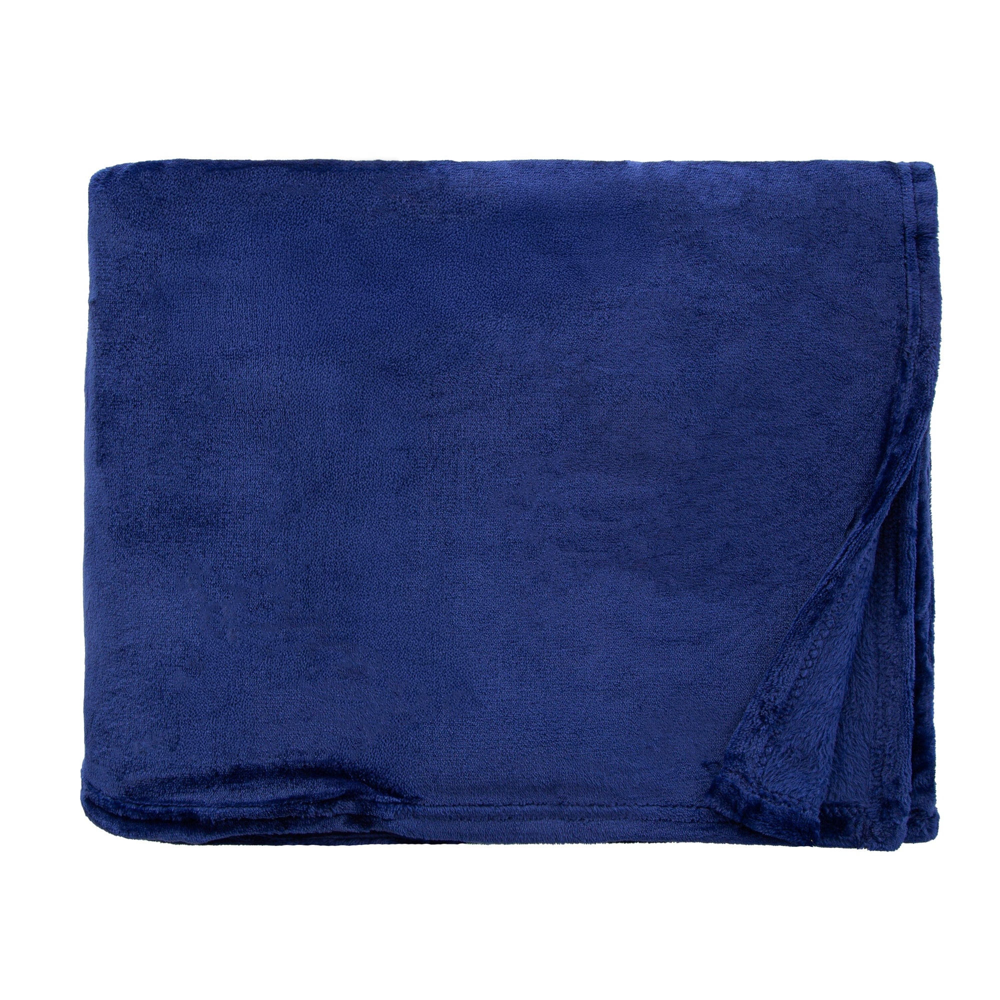 So Soft Snuggle Throw navy