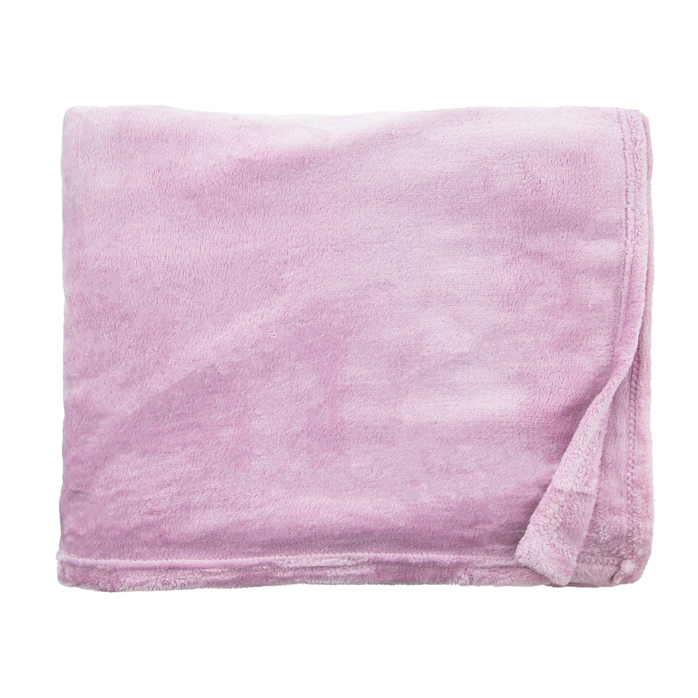So Soft Snuggle Throw pink