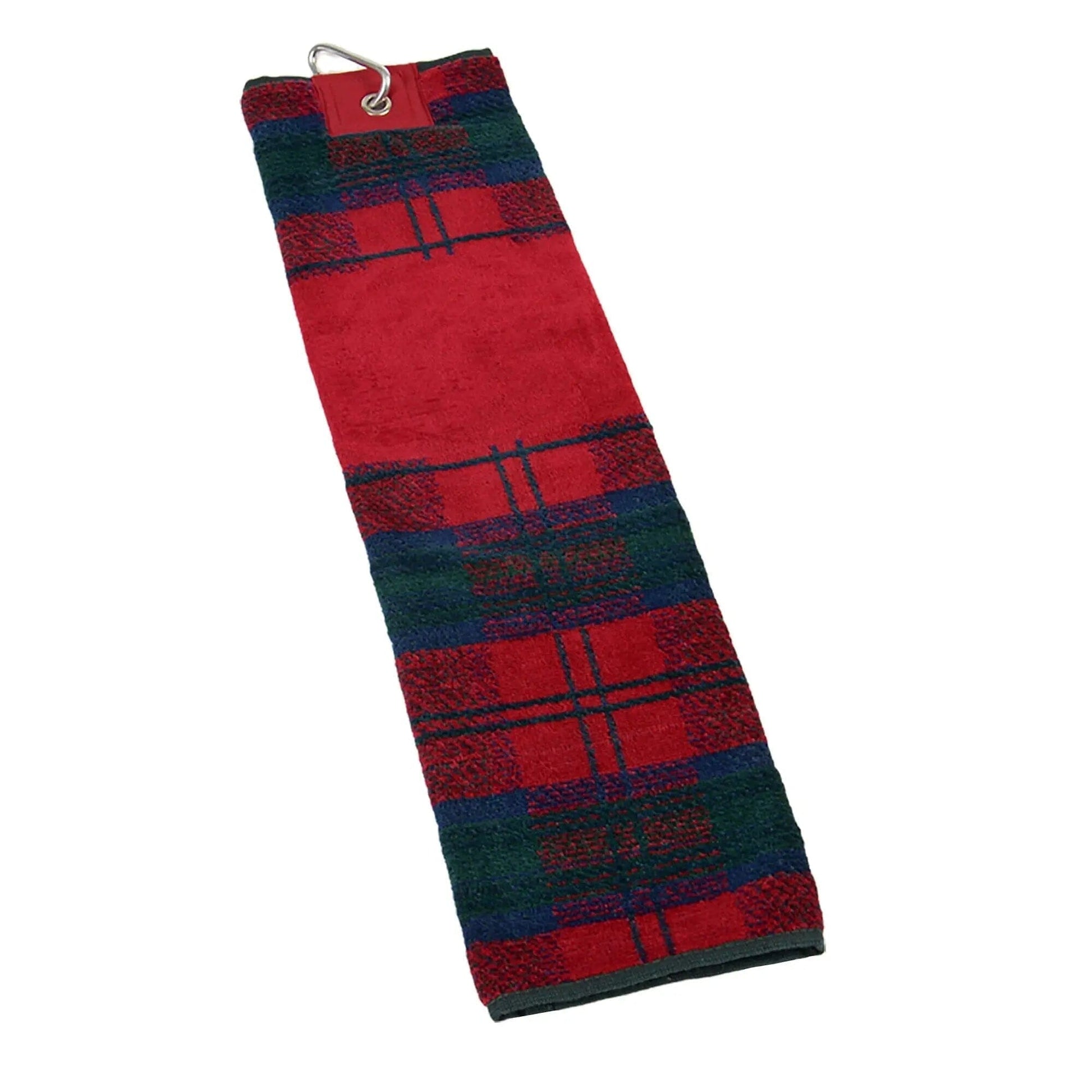 Tartan Tri-Fold Golf Towels, Lindsay