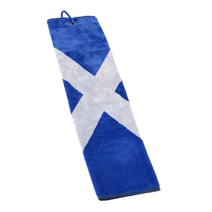 tartan-tri-fold-golf-towels