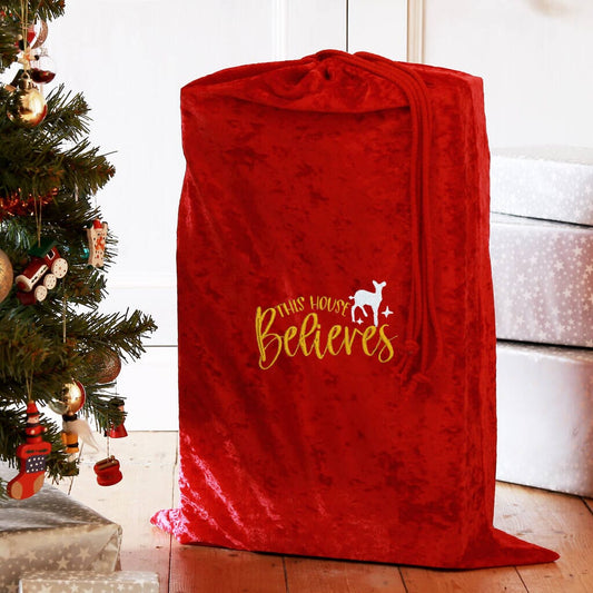 This House Believes Christmas Gift Sack