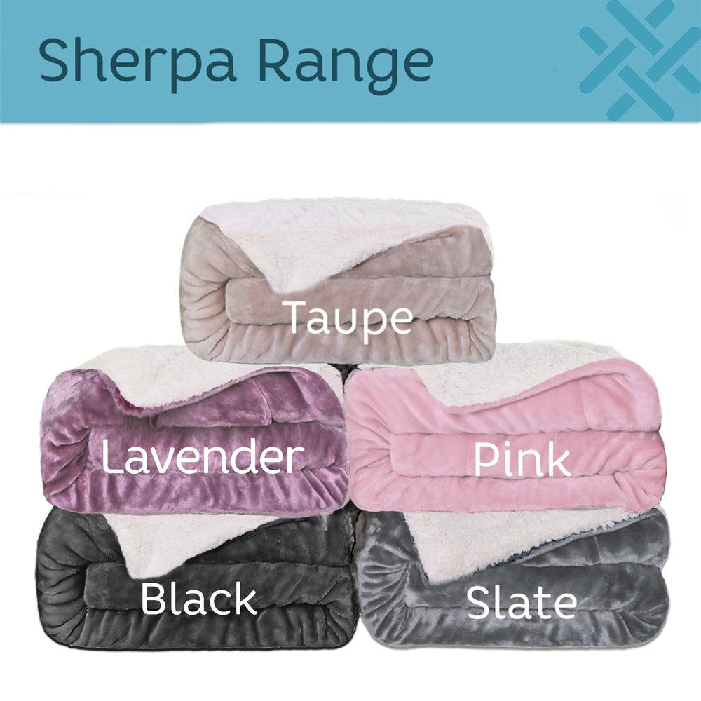 sherpa blanket options