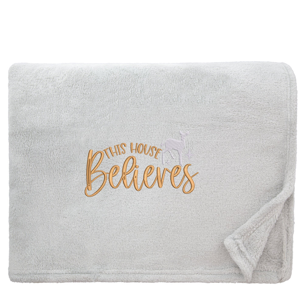 This House Believes Christmas Snuggle Blanket