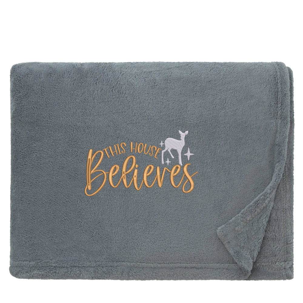 This House Believes Christmas Snuggle Blanket