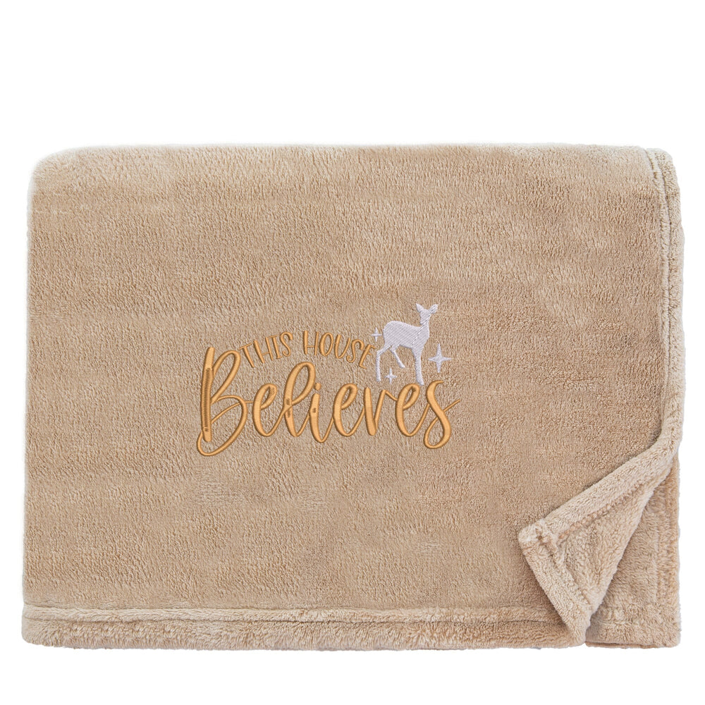 This House Believes Christmas Snuggle Blanket