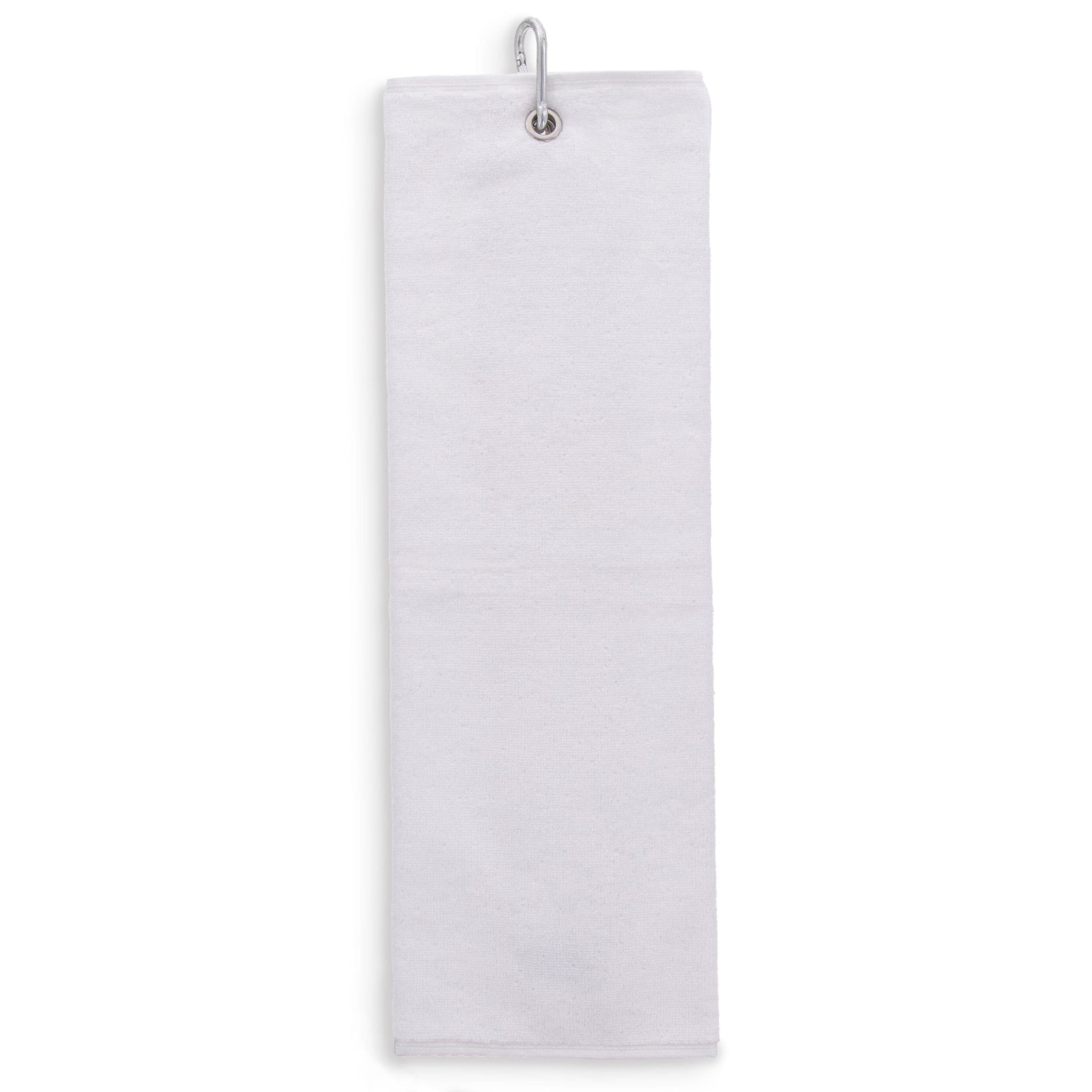 Tri-Fold Golf Towel Embroidered With Cheeky Clean Your Balls Logo