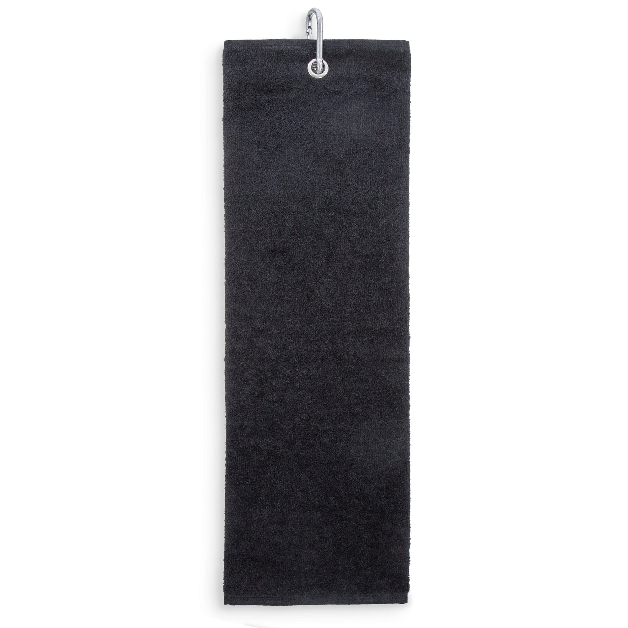 Tri-Fold Golf Towel Embroidered With Cheeky Clean Your Balls Logo
