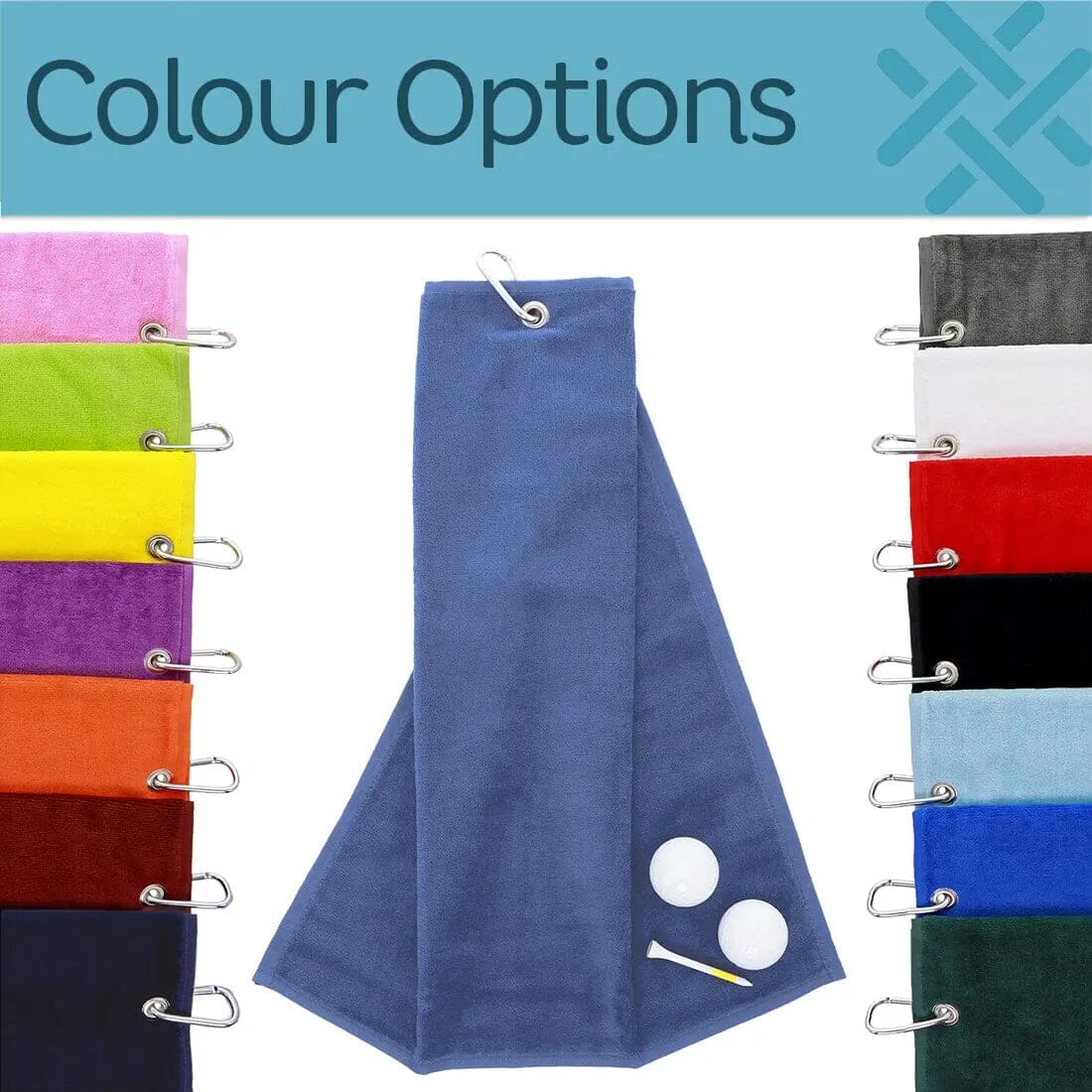 Tri-Fold Golf Towels   