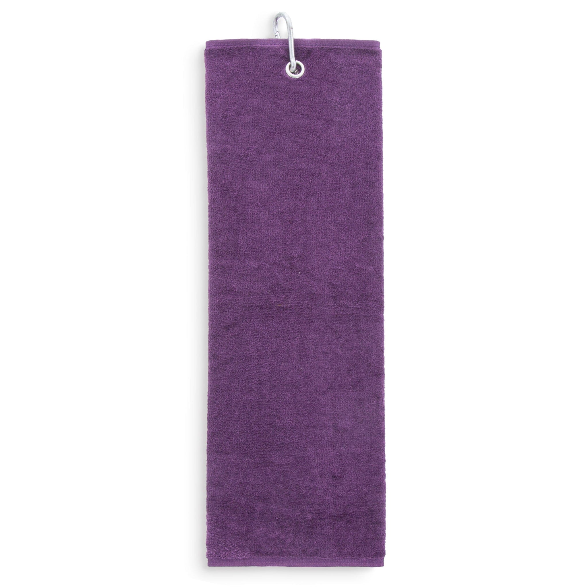 Tri-Fold Golf Towels Aubergine