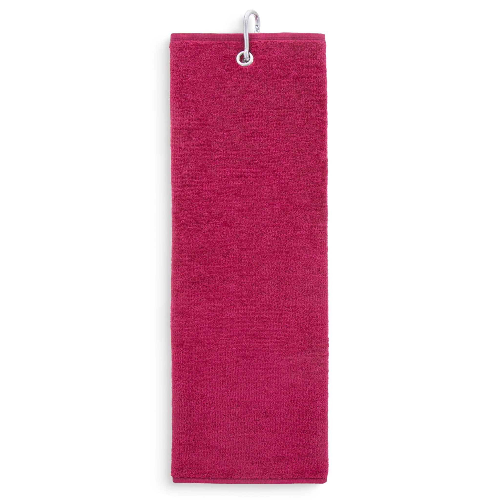 Tri-Fold Golf Towels Burgundy