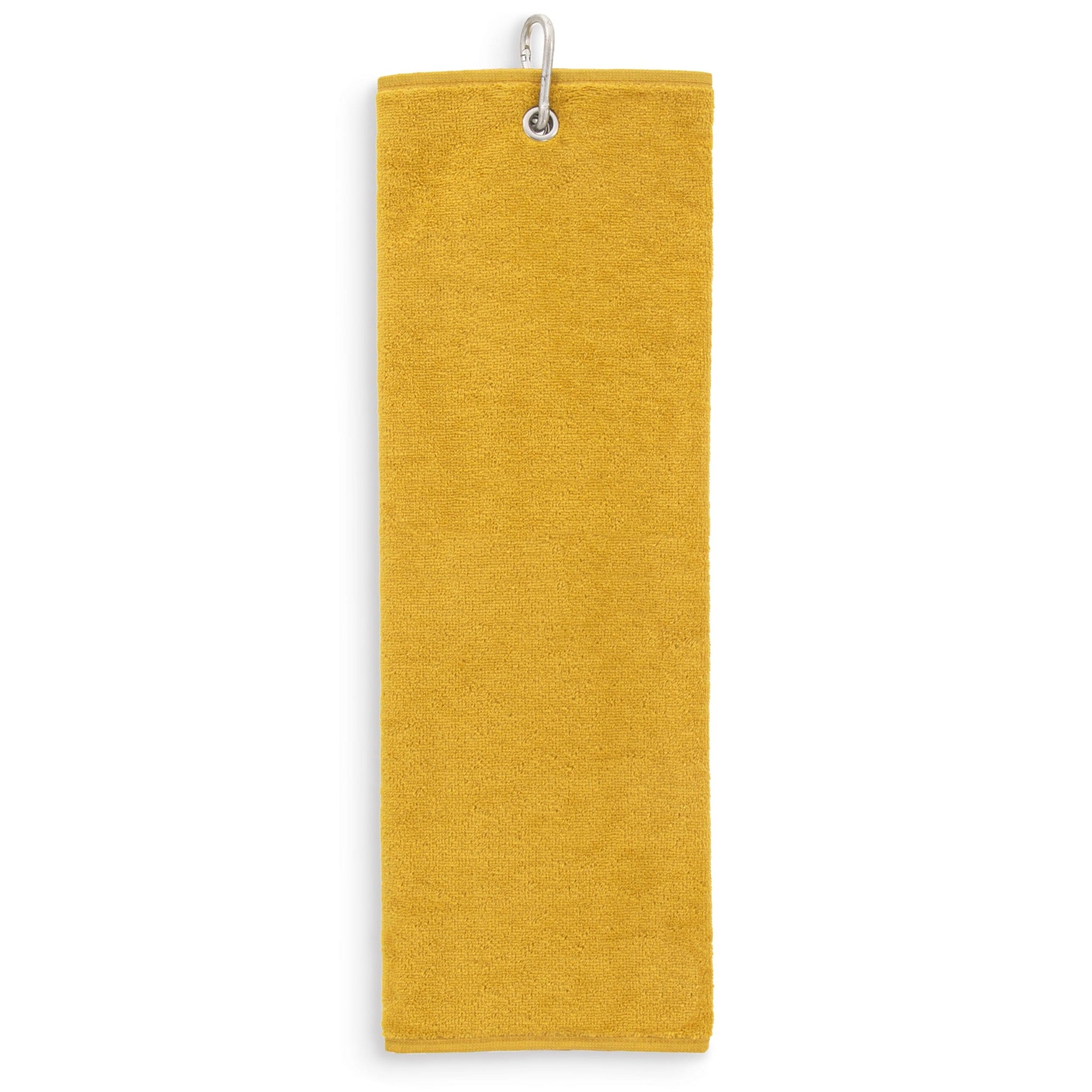 Tri-Fold Golf Towels Mustard