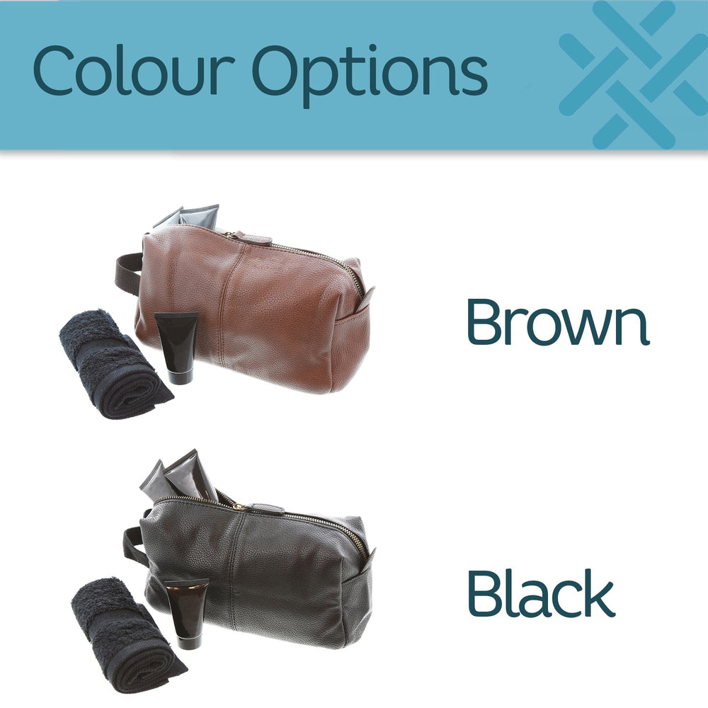 colour options wash bags