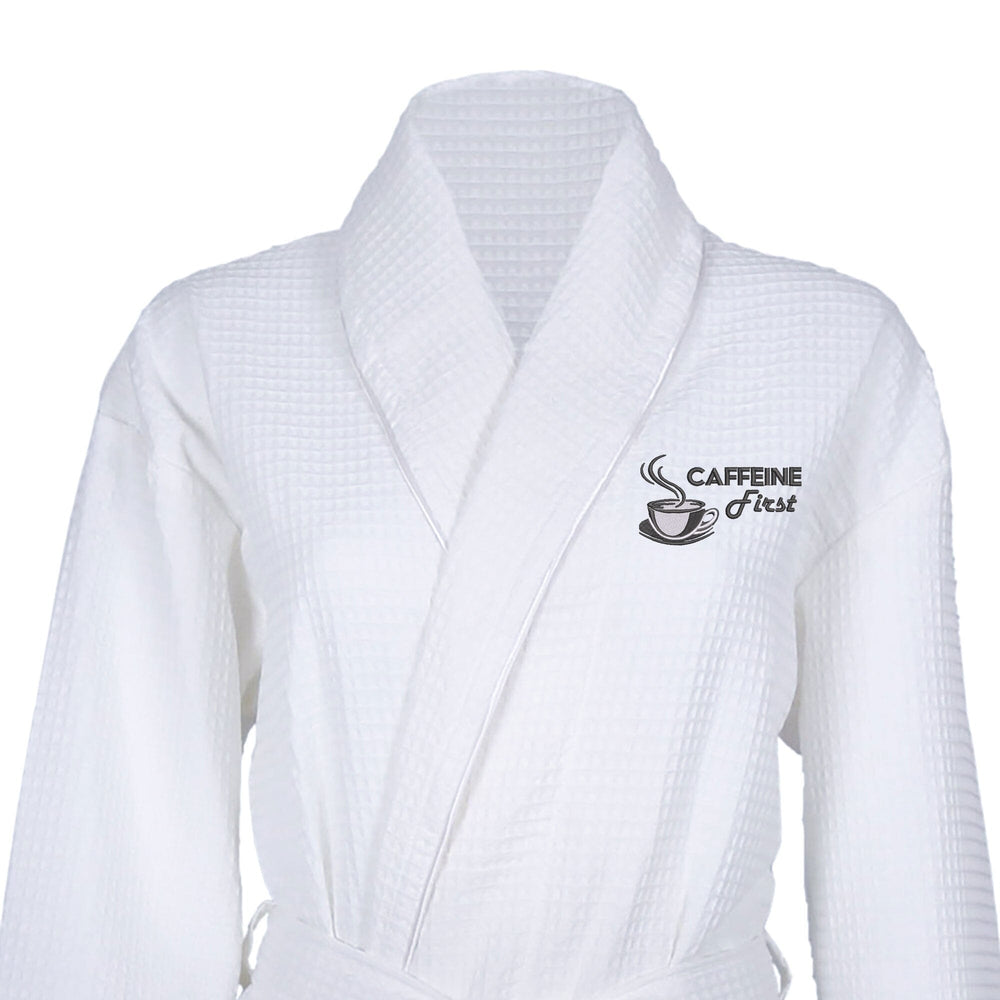 caffeine first waffle robe