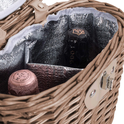 Wicker Picnic Basket with insulation