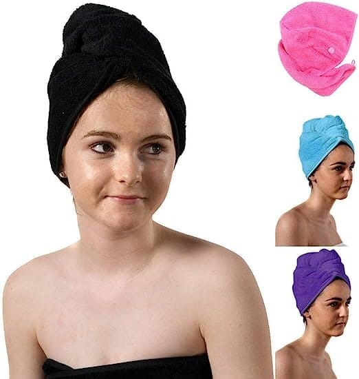 Women's Sarong and Turban Spa Set