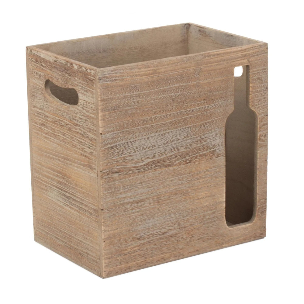 Wooden Bottle Presentation Carrier - Duncan Stewart 1978  Duncan Stewart 1978