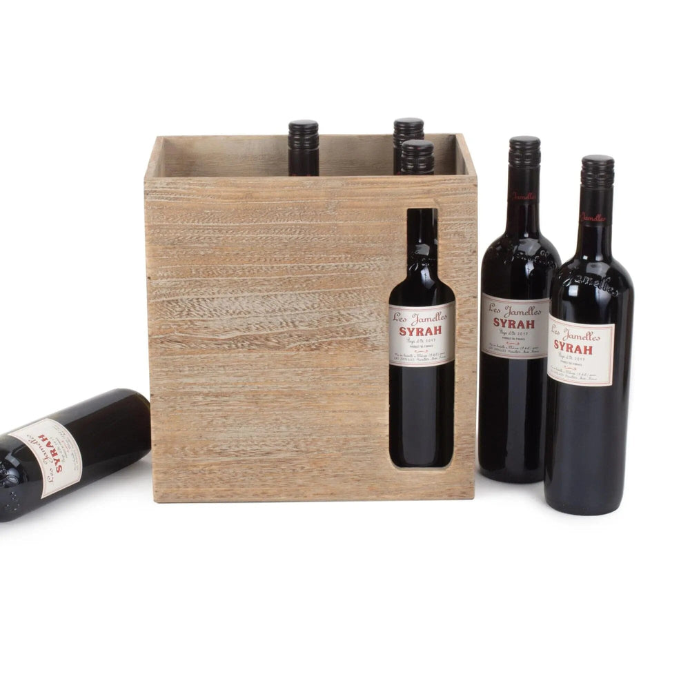 Wooden Bottle Presentation Carrier - Duncan Stewart 1978  Duncan Stewart 1978