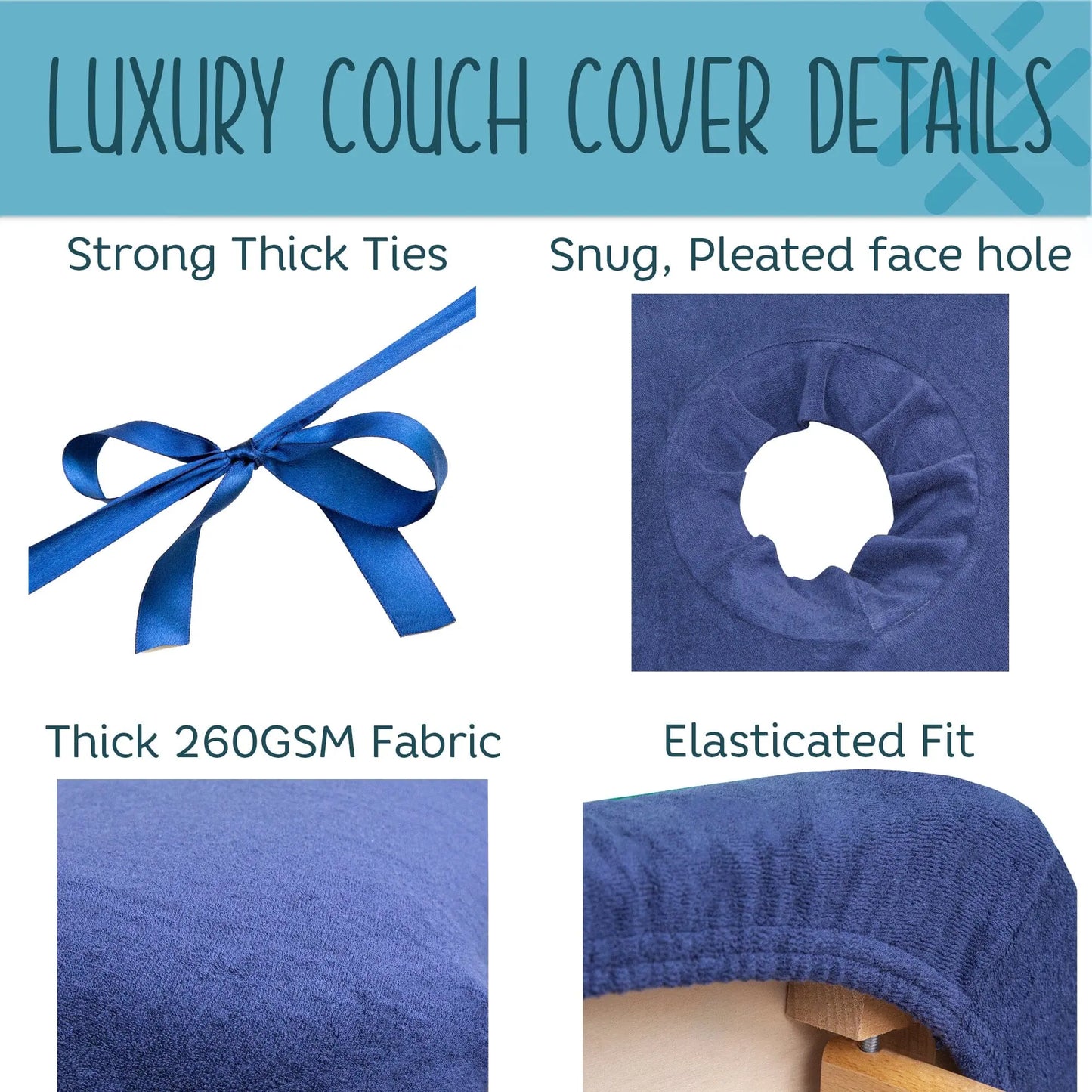 Infographic showing the benefit of luxury couch covers
