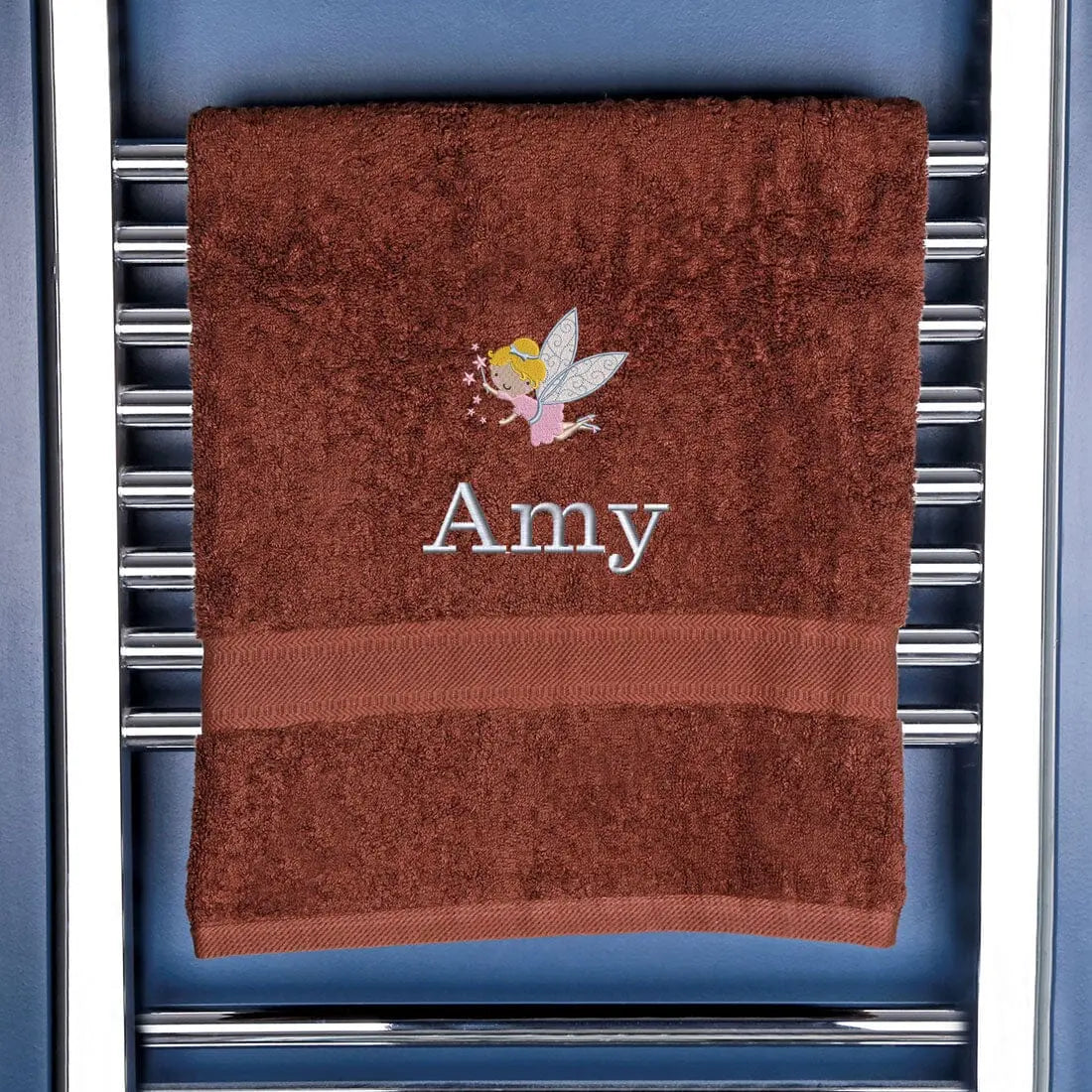 Children's Fairy Bath Towel Egyptian - Chocolate  