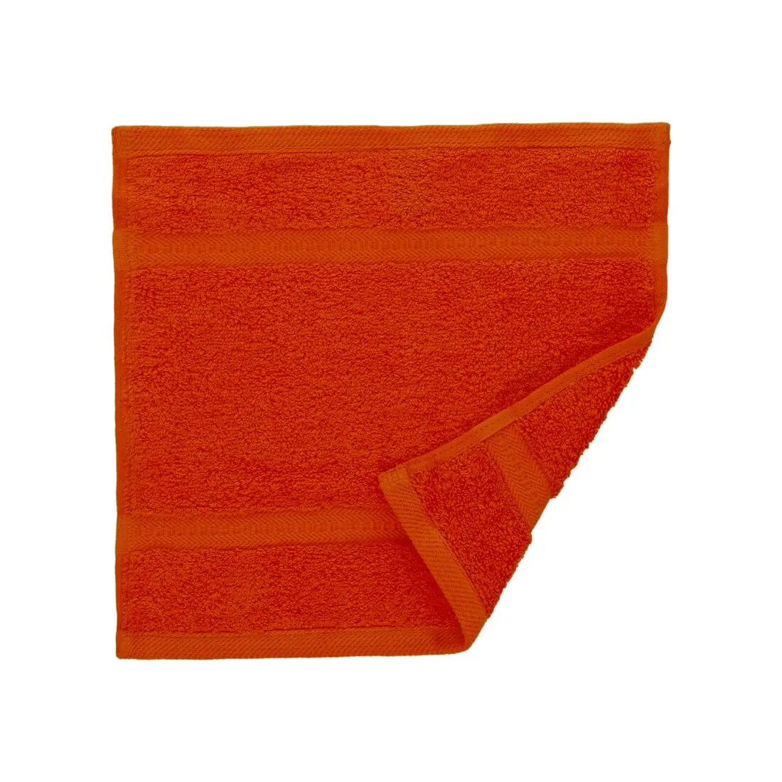 Egyptian Cotton 550gsm Face Cloth Orange  