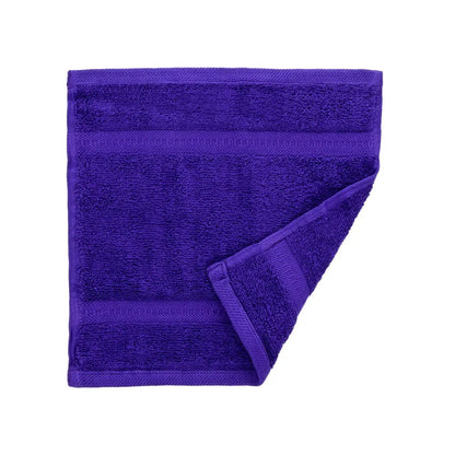 Egyptian Cotton 550gsm Face Cloth Purple  