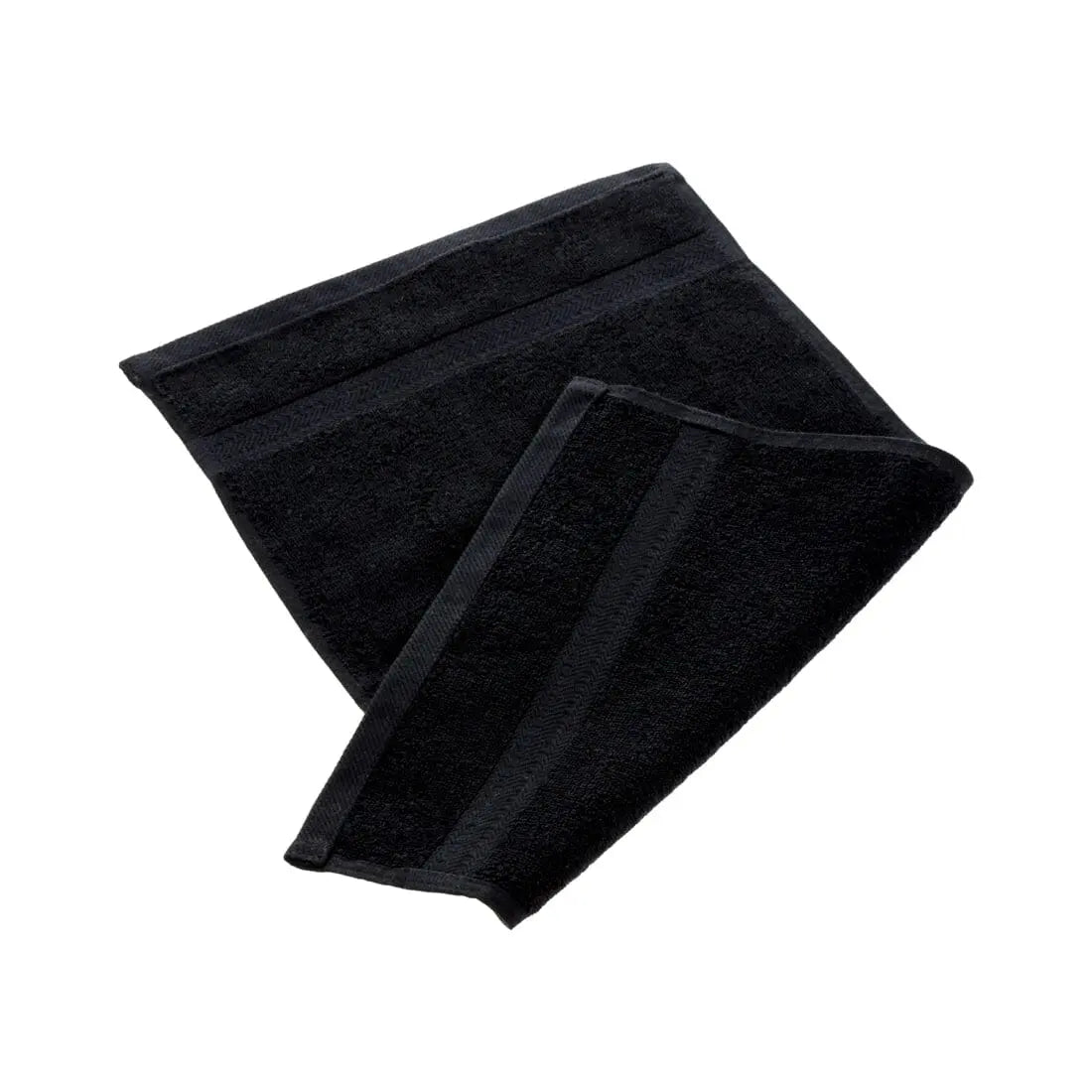 Black egyptian cotton towel ideal for the gym