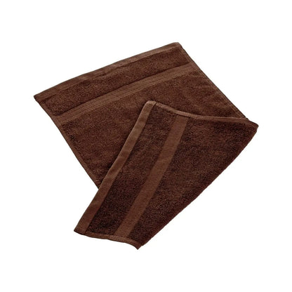 Chocolate brown egyptian cotton towel ideal for the gym