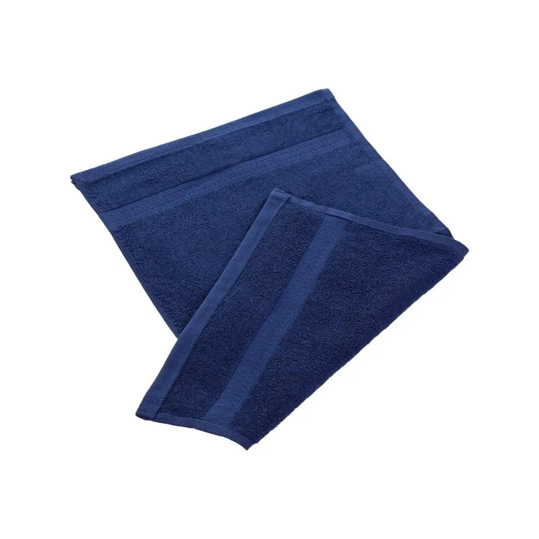 Navy egyptian cotton towel ideal for the gym
