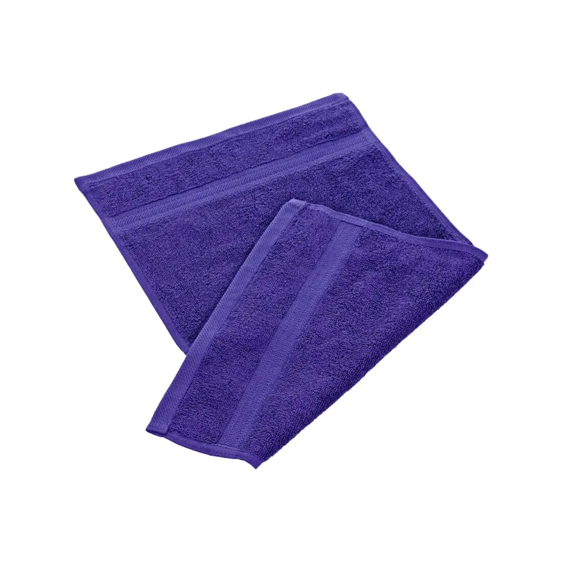 Purple egyptian cotton towel ideal for the gym