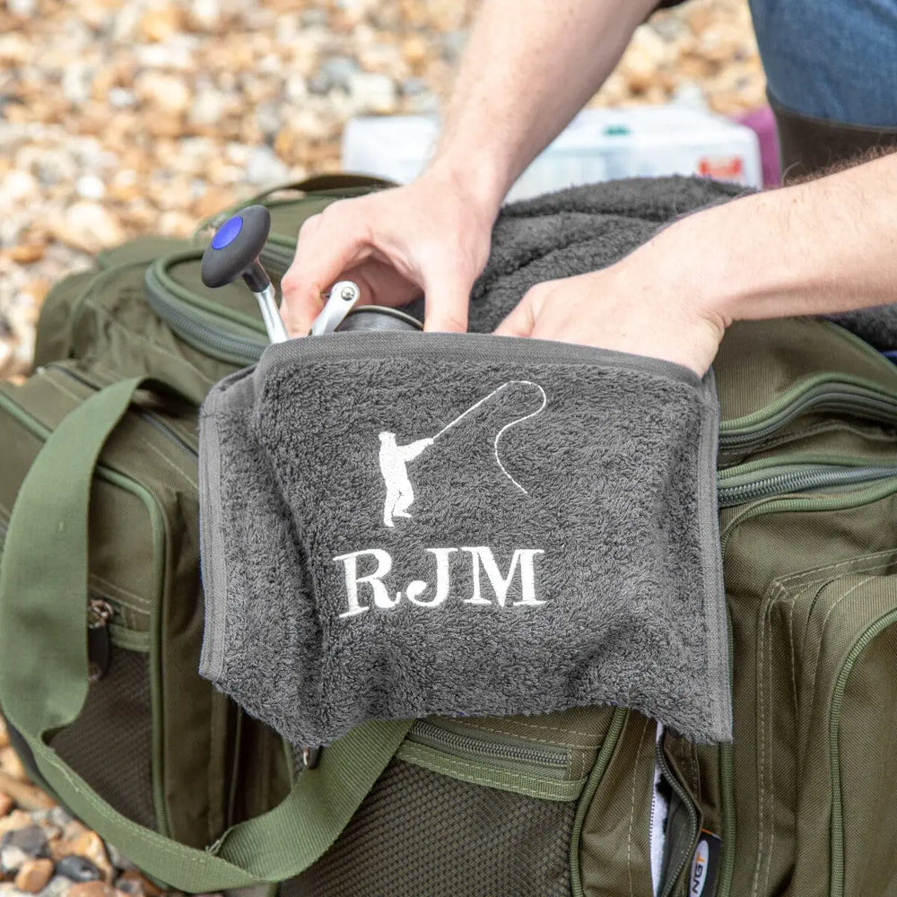 Fishing Towel With Zip Compartment   