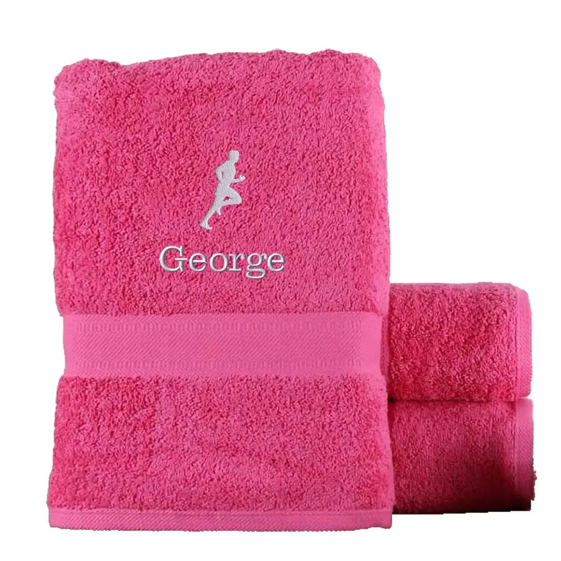 Fitness Bath Towel Egyptian - Pink  
