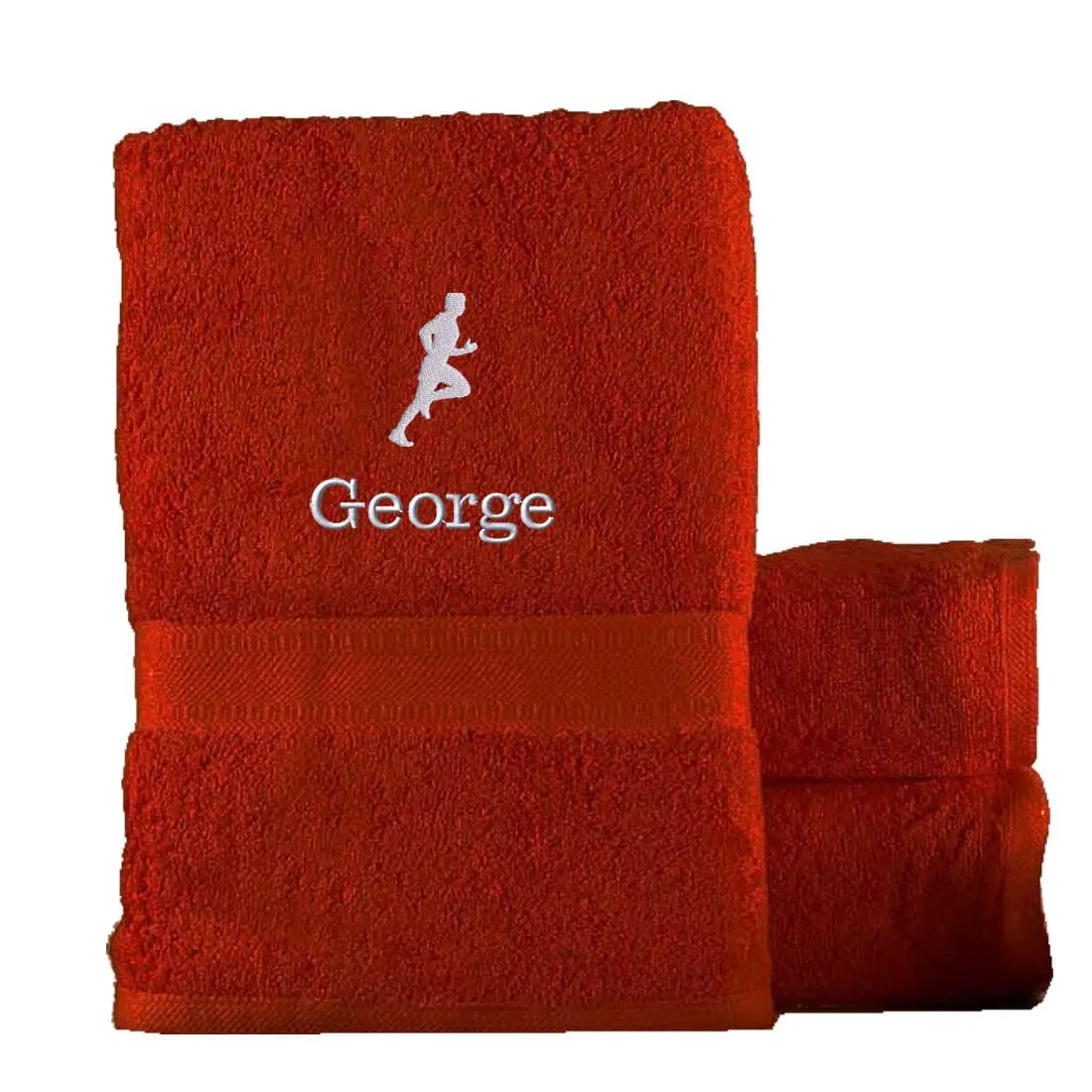 Fitness Bath Towel Egyptian - Red  