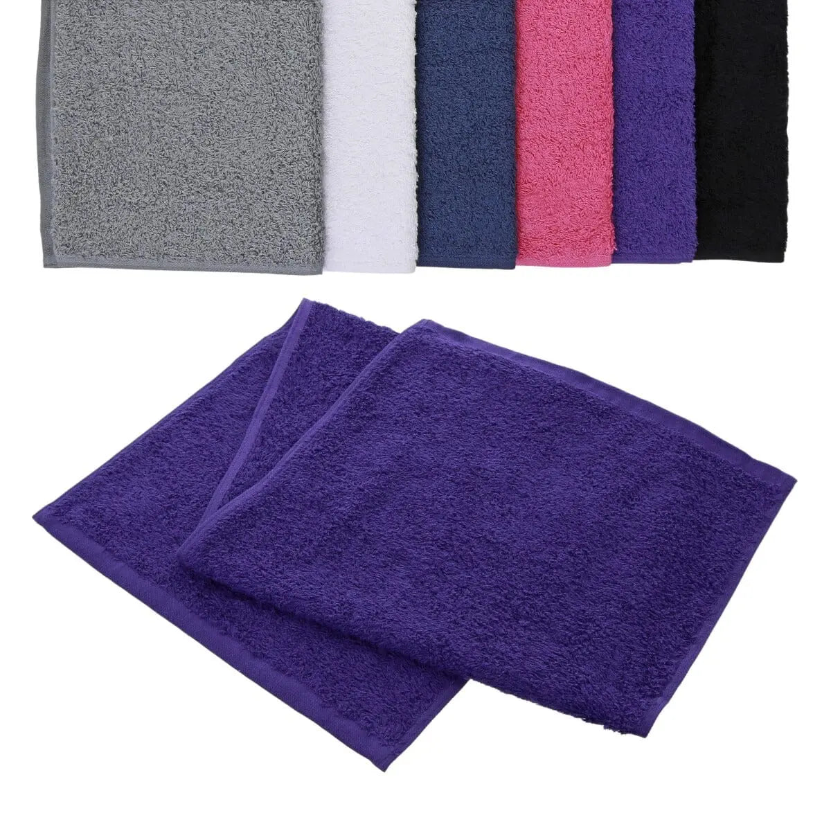 'Game, Set, Match' Tennis Towel Gym Towel - Purple  