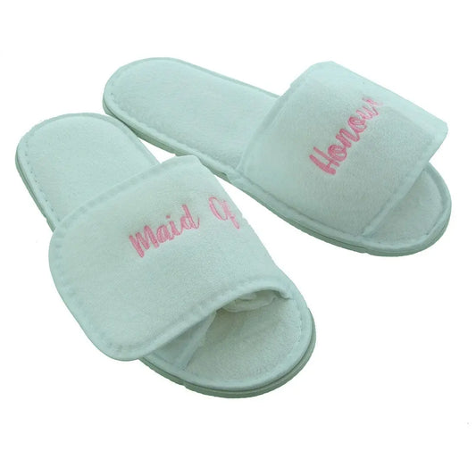 Maid of Honour Adjustable Strap Slippers   