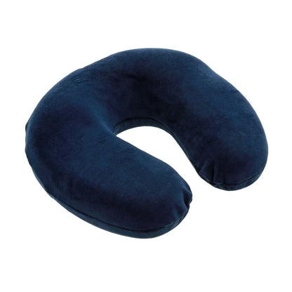 Memory Foam Facial Pillow and Cover Pillow Cover - Navy  