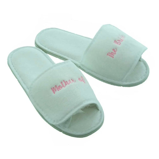 Mother Of The Bride Adjustable Strap Slippers   