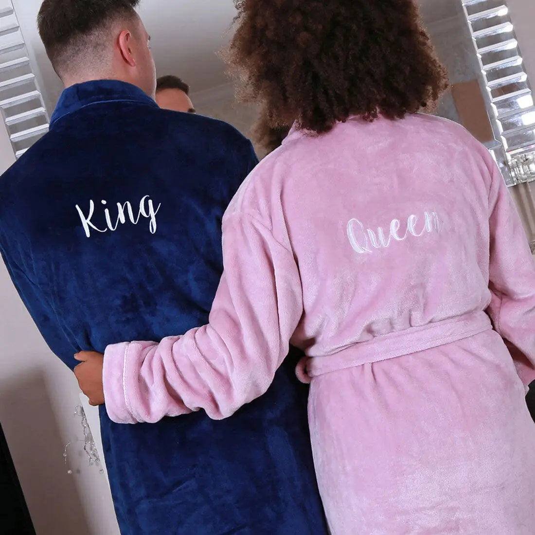 Personalised Back Robe So Soft Bathrobe