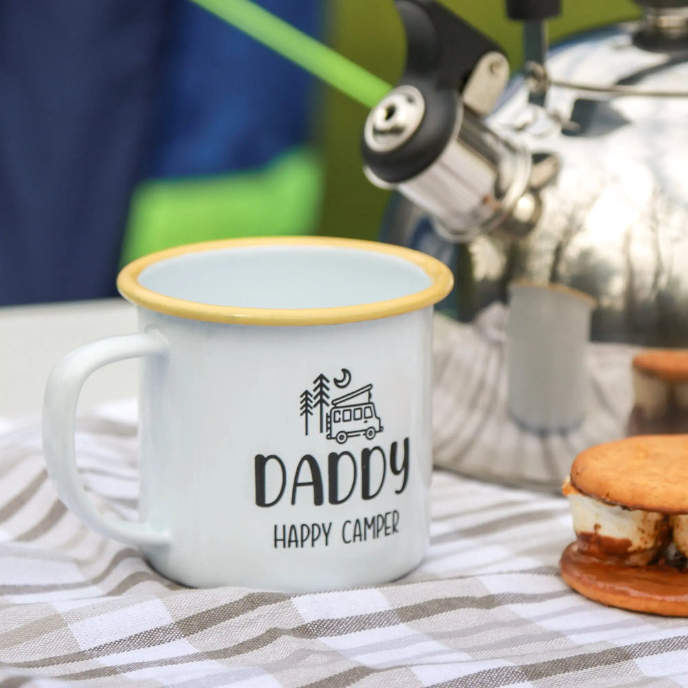 Personalised Enamel Camping Mug - Duncan Stewart 1978  Duncan Stewart 1978