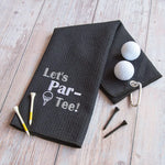 lifestyle image with balls and tees