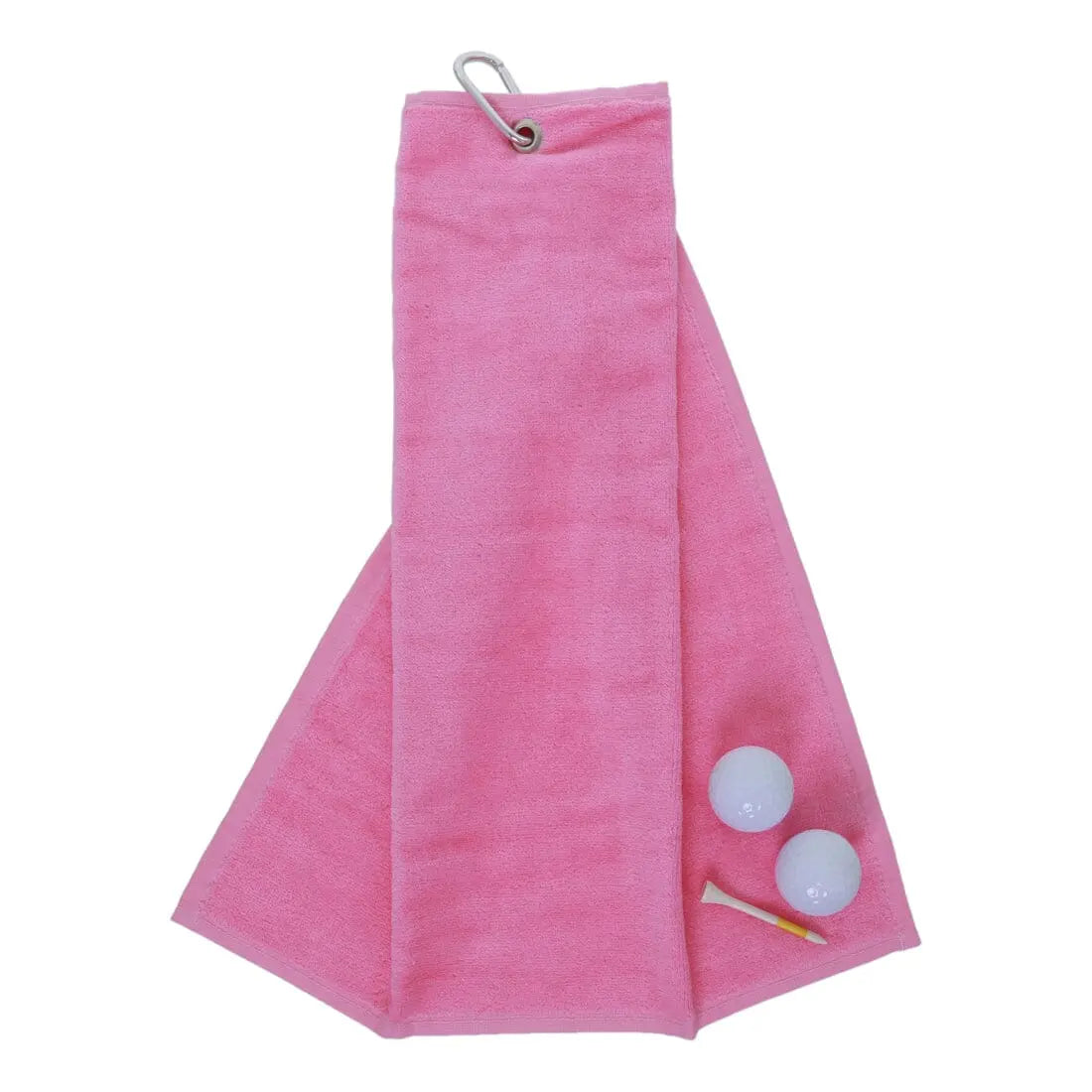 Tri-Fold Golf Towels Pink  